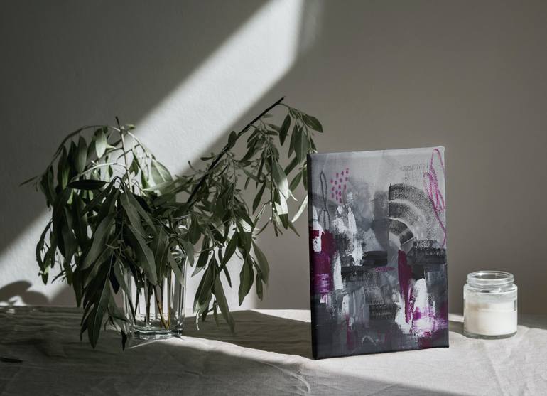 Original Abstract Expressionism Abstract Painting by Vega Vega