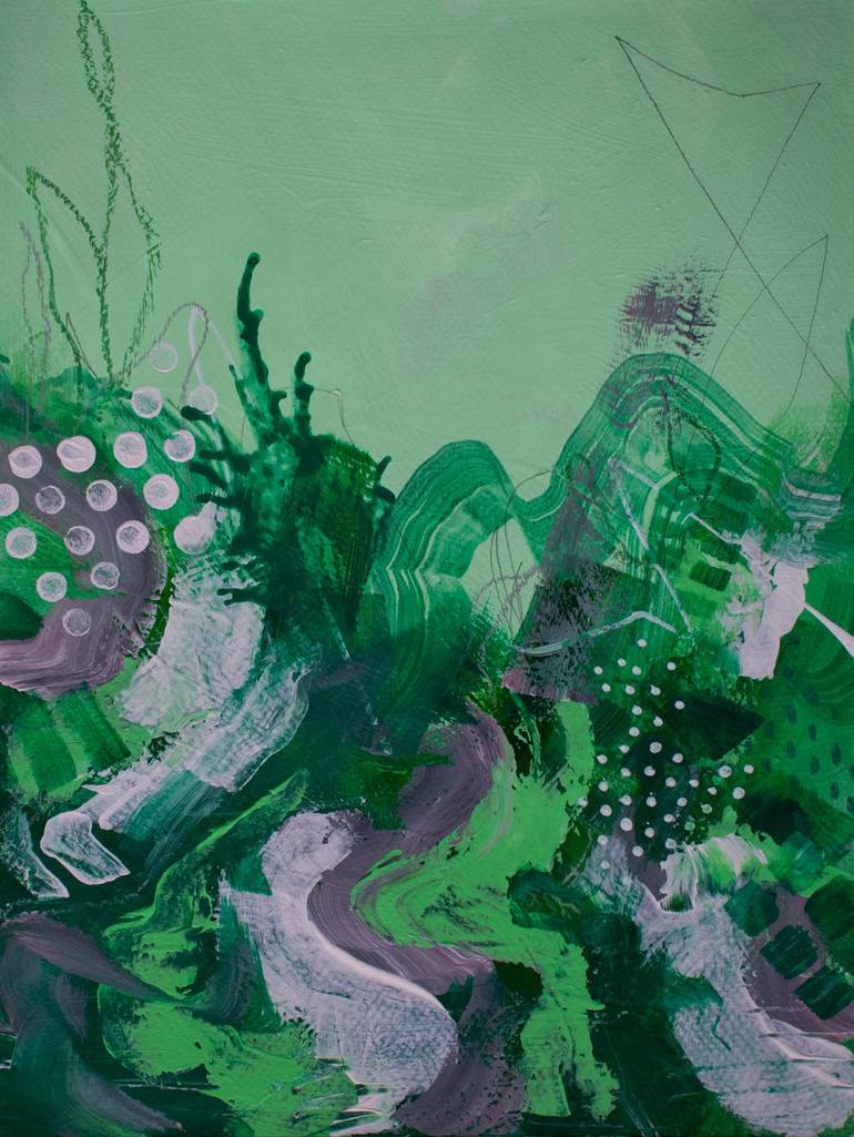 Print of Abstract Expressionism Abstract Paintings by Vega Vega