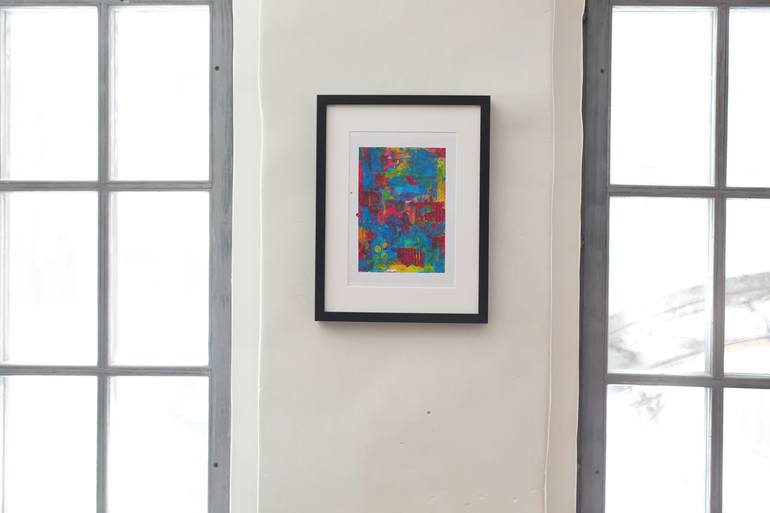 Original Abstract Expressionism Abstract Painting by Vega Vega