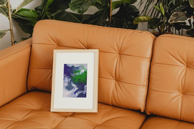 Original Abstract Expressionism Abstract Painting by Vega Vega