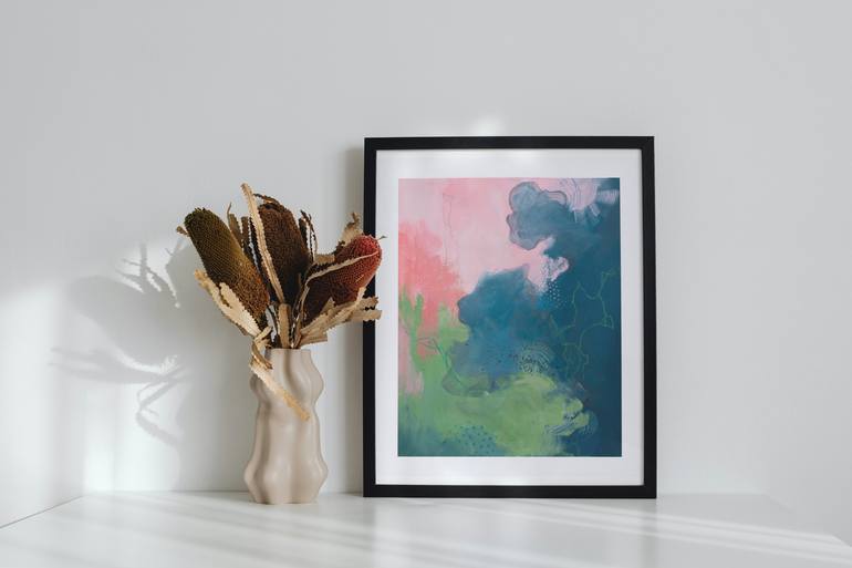 Original Abstract Expressionism Abstract Painting by Vega Vega