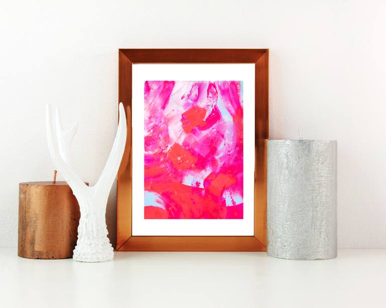 Original Abstract Expressionism Abstract Painting by Vega Vega