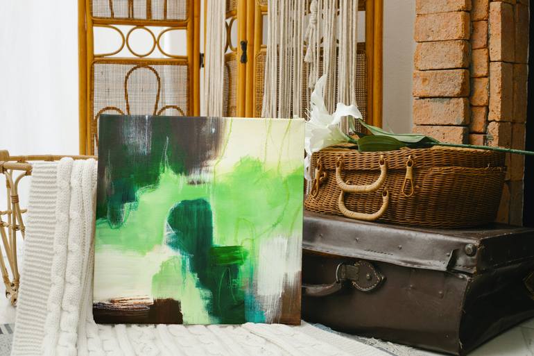 Original Abstract Expressionism Abstract Painting by Vega Vega