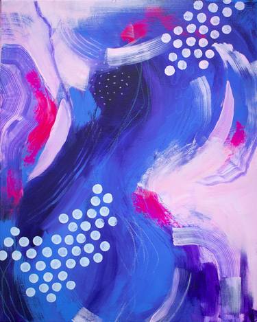 Original Abstract Expressionism Abstract Paintings by Vega Vega