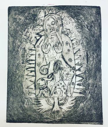 Print of Abstract Culture Printmaking by Hector Marquez