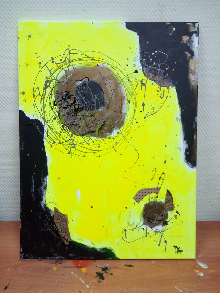 Original Abstract Painting by Dariya Afanasyeva