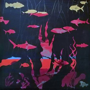 Original Fish Painting by Dariya Afanasyeva