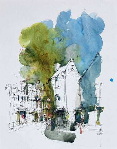 Original Abstract Landscape Painting by Neil Whitehead