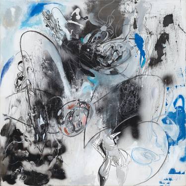 Original Abstract Expressionism Abstract Painting by Kala Cullars