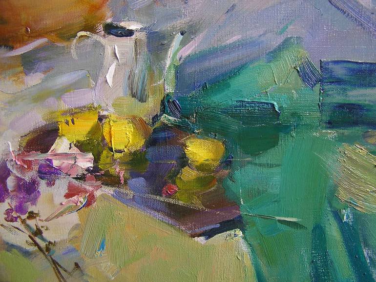 Original Impressionism Nude Painting by Serhii Kovalenko