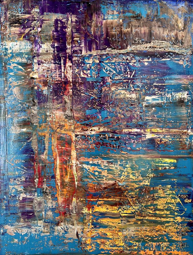 Original Abstract Paintings by Kemal Yazici