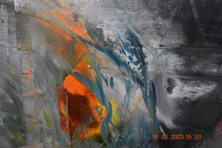 Original Abstract Painting by Kemal Yazici