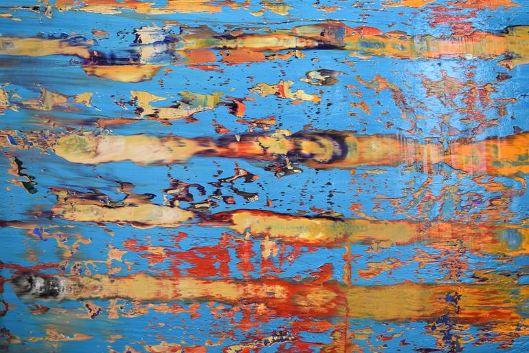 Original Abstract Painting by Kemal Yazici
