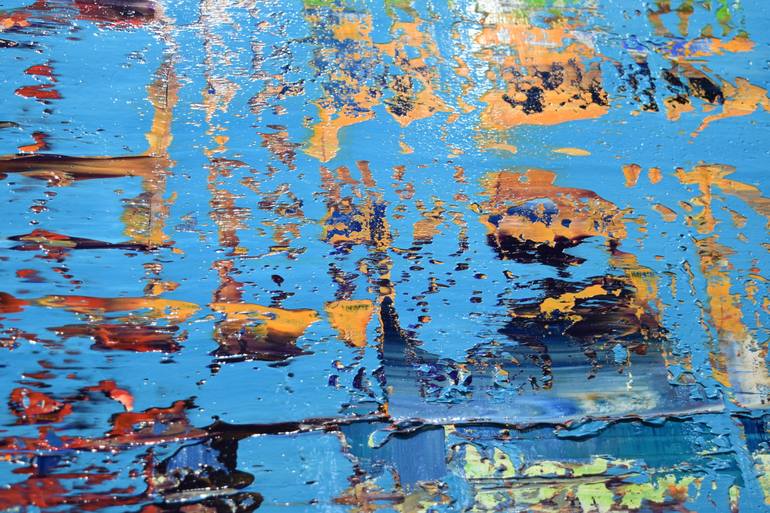 Original Abstract Painting by Kemal Yazici