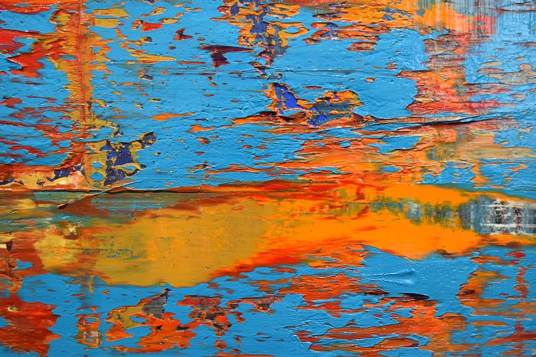 Original Abstract Painting by Kemal Yazici