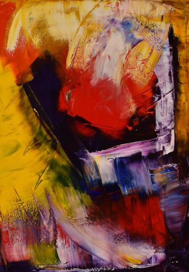 Original Expressionism Abstract Paintings by Kemal Yazici