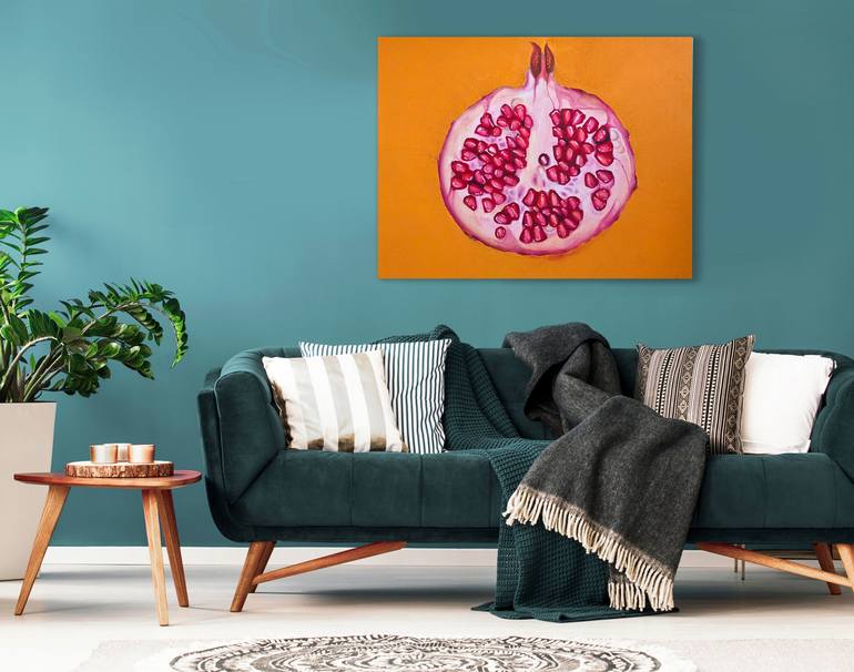 Original Pop Art Food Painting by Ksenia Igolkina