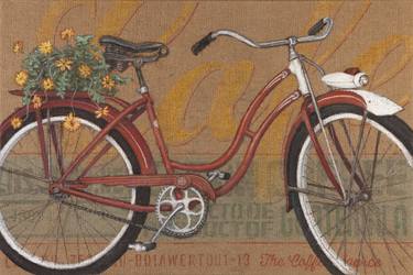 Print of Bicycle Drawings by Megan Morgan