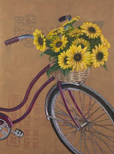Print of Fine Art Bicycle Drawings by Megan Morgan