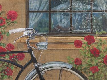 Print of Fine Art Bicycle Drawings by Megan Morgan