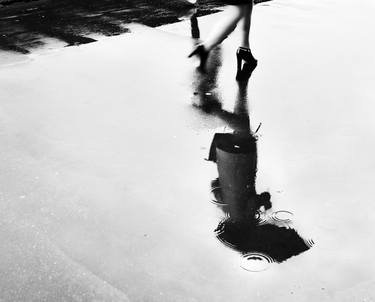 Reflection Fine Art Street Black and white photography - Limited Edition of 10 thumb
