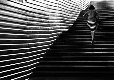 Stripes Black and White street photography - Limited Edition of 11 thumb
