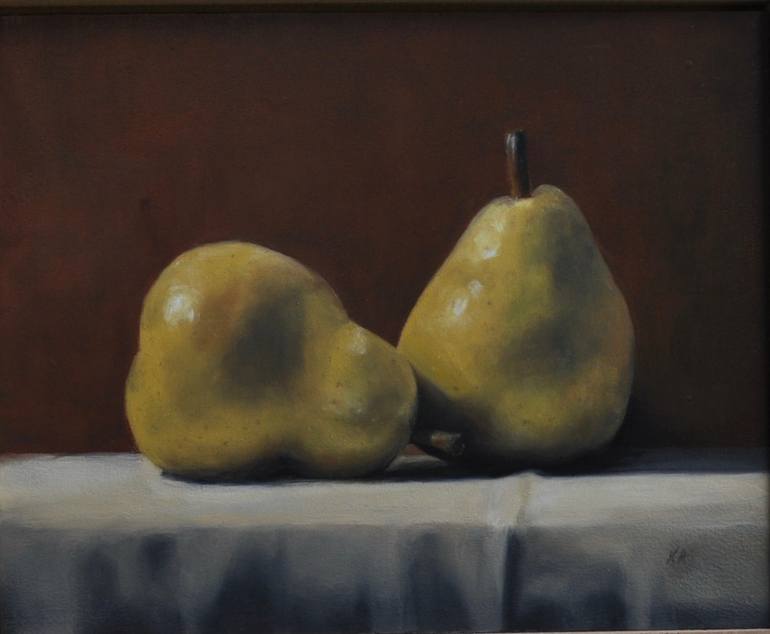 Two Bartlett Pears