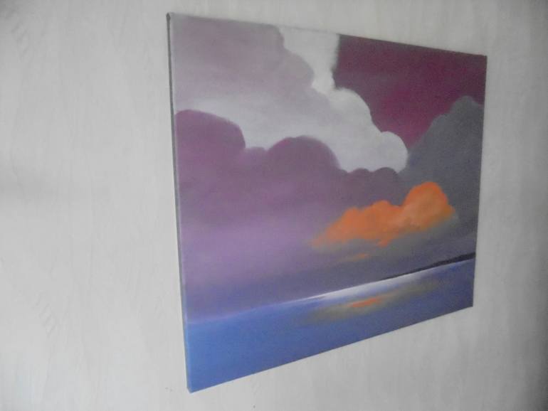 Original Impressionism Seascape Painting by Steve Hawthorn