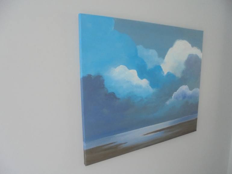 Original Impressionism Seascape Painting by Steve Hawthorn