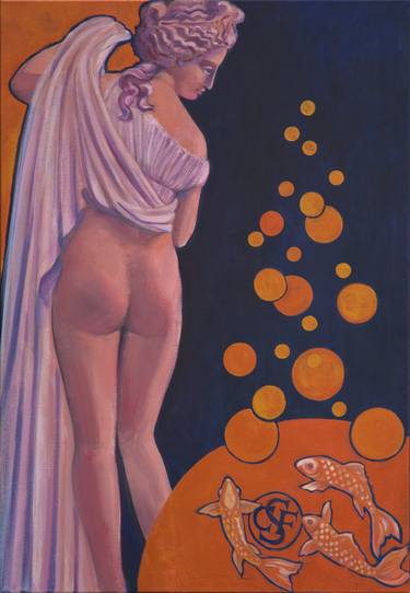Print of Art Deco Body Paintings by Svetlana Catif-Filonova