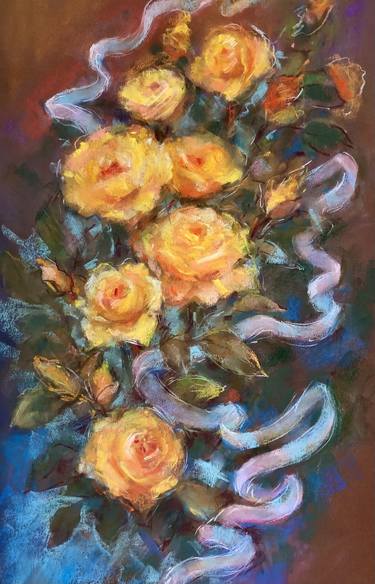 Original Baroque Botanic Drawings by Svetlana Catif-Filonova