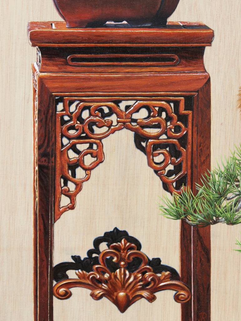 Original Contemporary Botanic Painting by Javier Ramos Julián