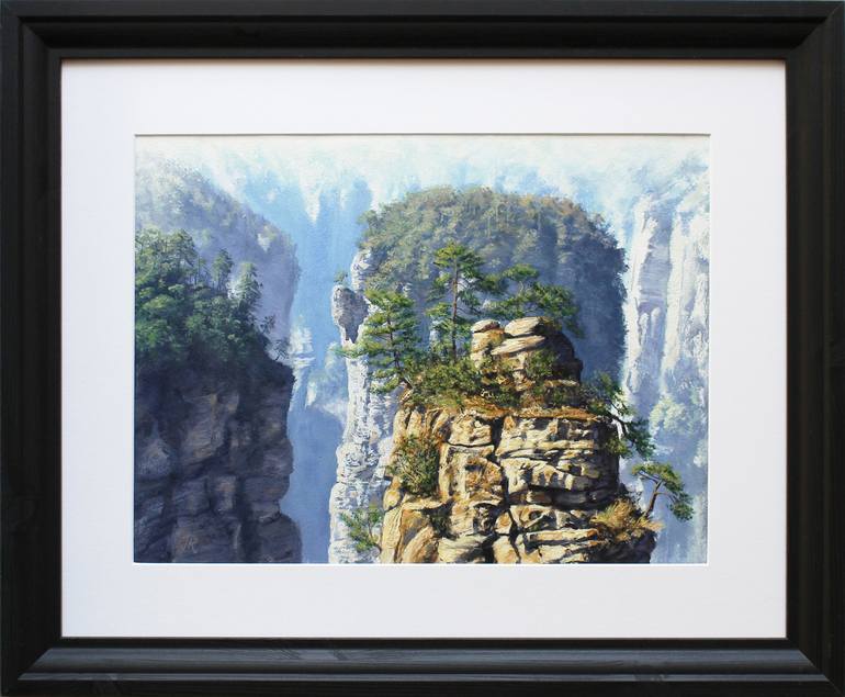 Original Landscape Painting by Javier Ramos Julián