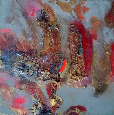 Print of Figurative Abstract Mixed Media by Lynda R Stevens
