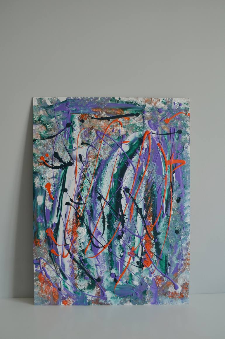 Original Modern Abstract Painting by Anastasiia Korolova