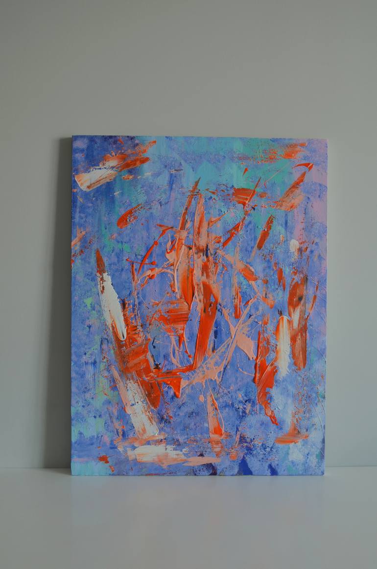 Original Conceptual Abstract Painting by Anastasiia Korolova