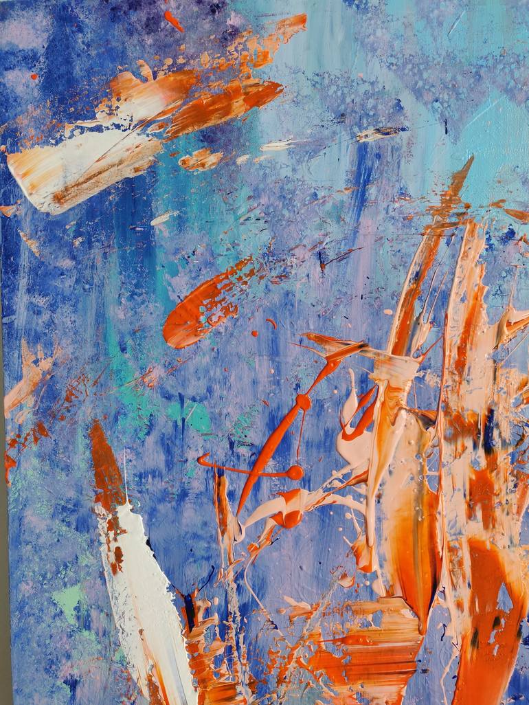 Original Conceptual Abstract Painting by Anastasiia Korolova