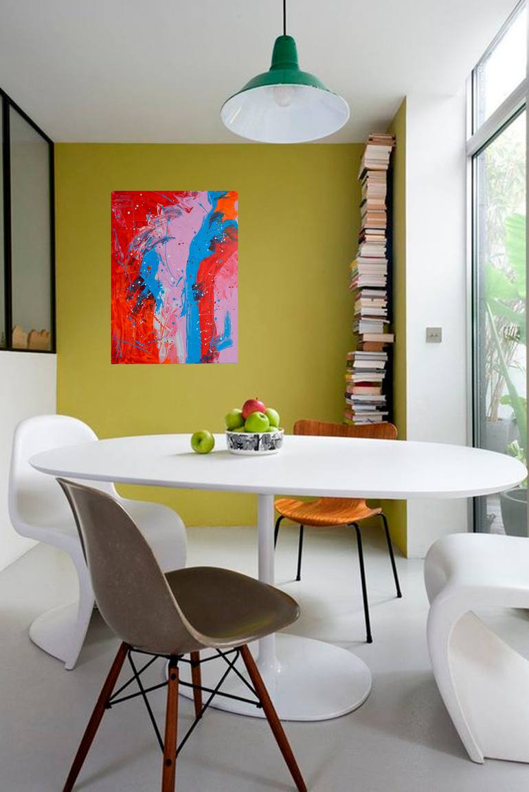 Original Modernism Abstract Painting by Anastasiia Korolova