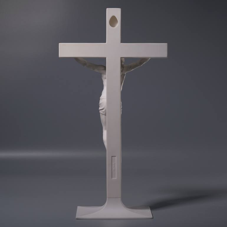Original Figurative Religion Sculpture by E Lo