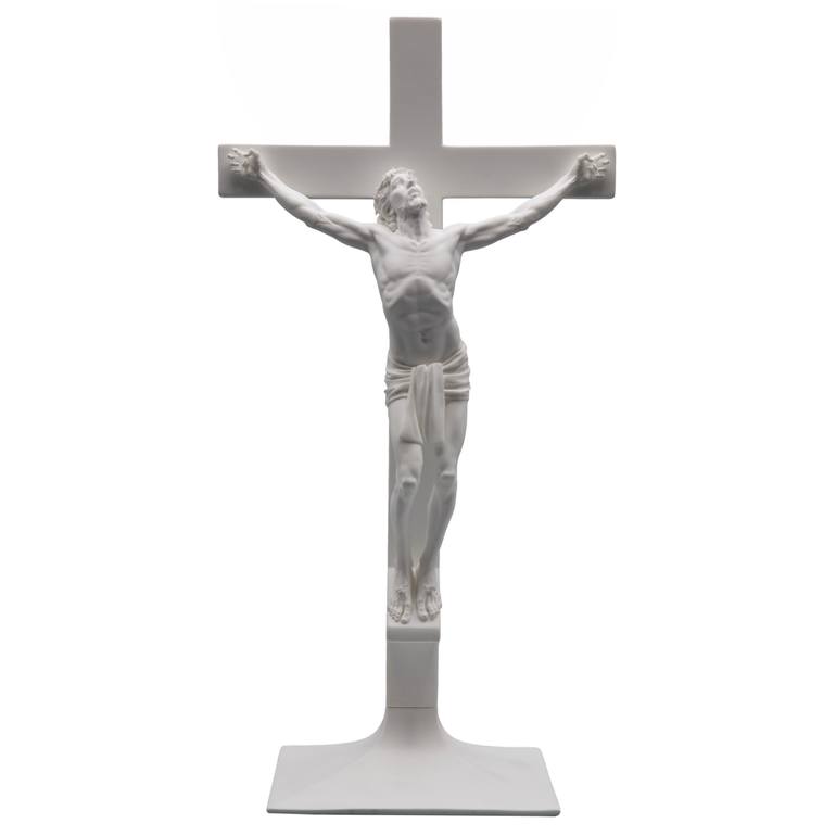 Original Figurative Religion Sculpture by E Lo