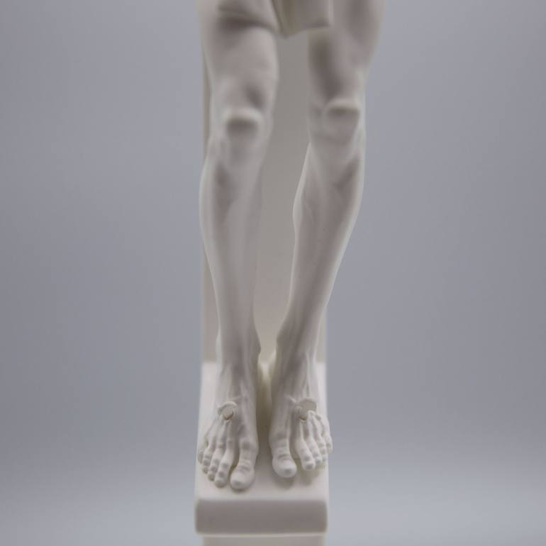 Original Figurative Religion Sculpture by E Lo