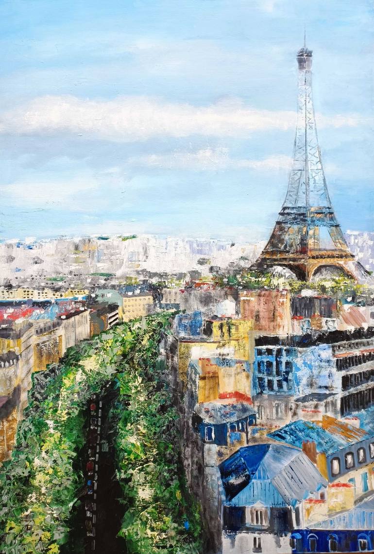 La Tour Eiffel - Paris Illustration