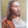 Portrait of Jesus Christ - high quality hand-painted oil painting reproduction.
100% hand-painted high quality oil painting on artist grade canvas with high quality oil paints.