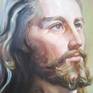 Portrait of Jesus Christ - high quality hand-painted oil painting reproduction.
100% hand-painted high quality oil painting on artist grade canvas with high quality oil paints.