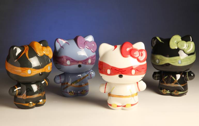 Original Pop Art Pop Culture/Celebrity Sculpture by Neil Wolstenholme