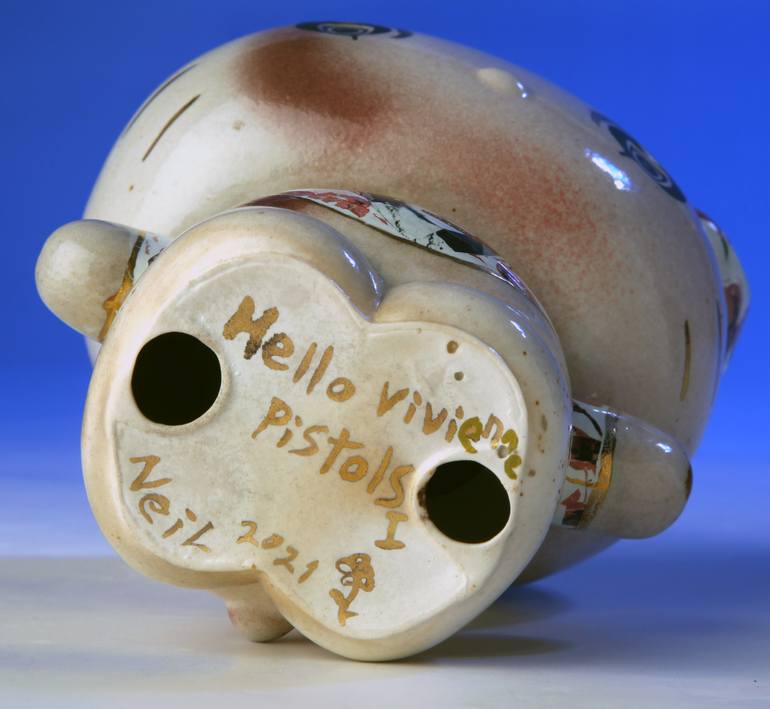 Original Figurative Pop Culture/Celebrity Sculpture by Neil Wolstenholme