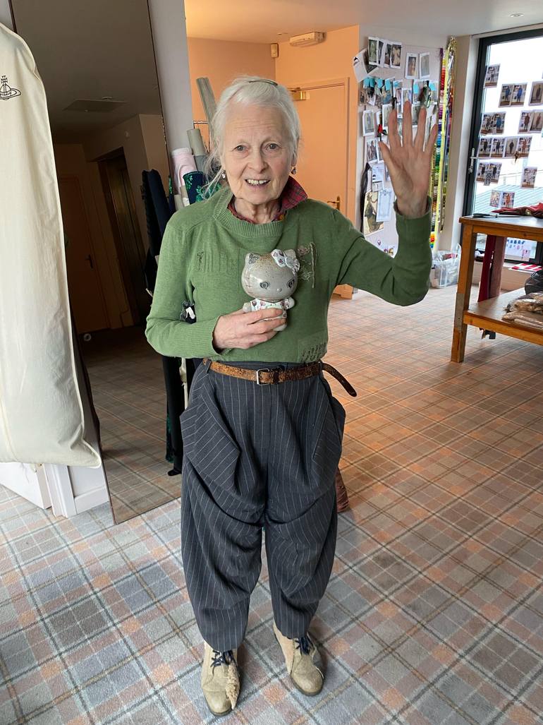 Original Figurative Pop Culture/Celebrity Sculpture by Neil Wolstenholme