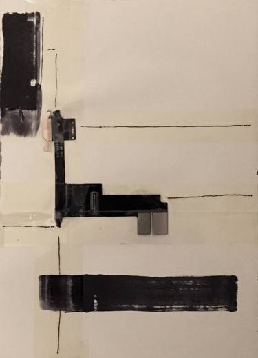 Original Abstract Collage by Alessandro Rolandi