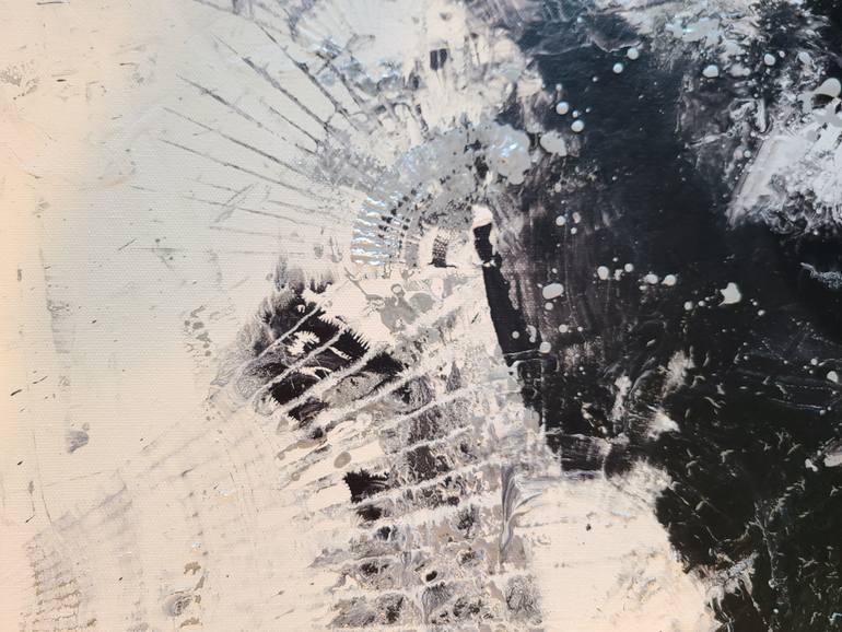 Original Abstract Expressionism Abstract Painting by Carina Kemelmajer