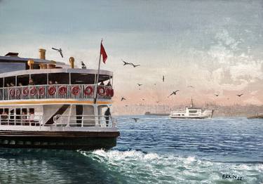 Original Seascape Paintings by Erkin Yılmaz